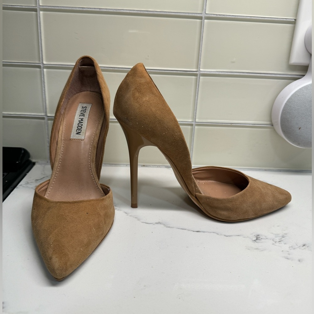 Camel brown Steve Madden Heels